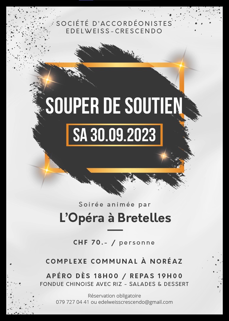 Flyer du souper